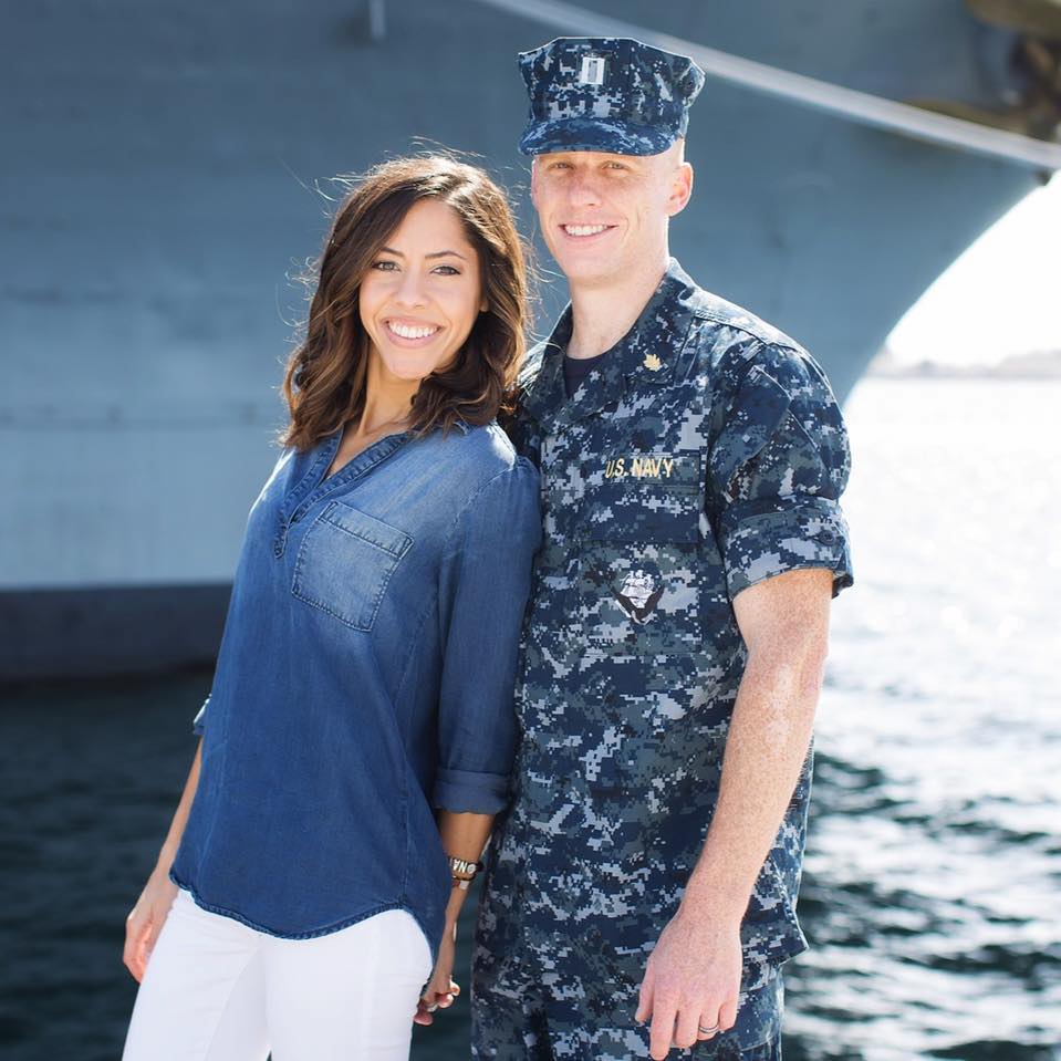Dr. Korcek in U.S. Navy uniform